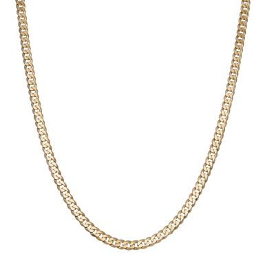 Pre-Owned 9ct Yellow Gold 20" Curb Chain Necklace