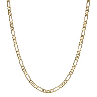 Pre-Owned 9ct Yellow Gold 24" Figaro Chain Necklace