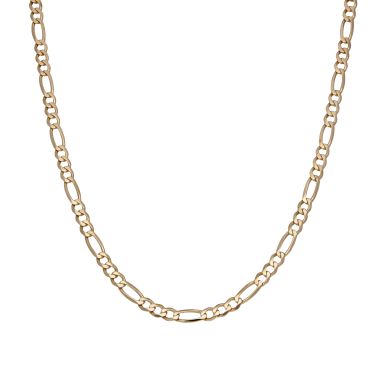 Pre-Owned 9ct Yellow Gold 18" Figaro Chain Necklace