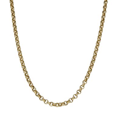 Pre-Owned 9ct Yellow Gold 21" Belcher Chain Necklace