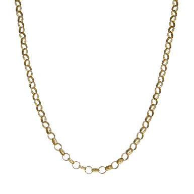 Pre-Owned 9ct Yellow Gold 19" Belcher Chain Necklace