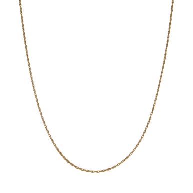 Pre-Owned 9ct Yellow Gold 22" P.O.W Twist Link Chain Necklace