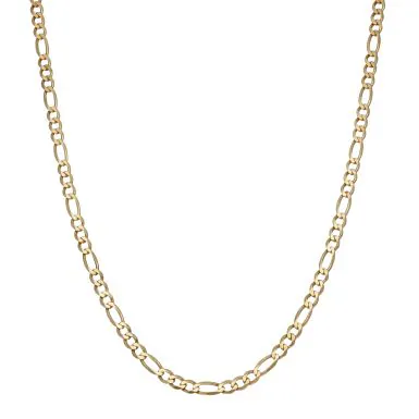 Pre-Owned 9ct Yellow Gold 18" Figaro Chain Necklace