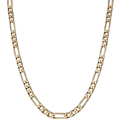 Pre-Owned 9ct Yellow Gold 20" Heavy Figaro Chain Necklace