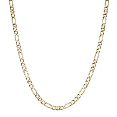 Pre-Owned 9ct Yellow Gold 24" Figaro Chain Necklace