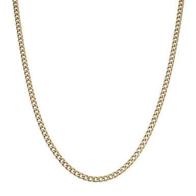 Pre-Owned 9ct Yellow Gold 20" Curb Chain Necklace