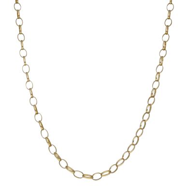 Pre-Owned 9ct Yellow Gold 28" Belcher Chain Necklace