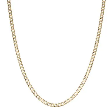 Pre-Owned 9ct Yellow Gold 20" Curb Chain Necklace