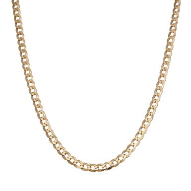 Pre-Owned 9ct Yellow Gold 20" Curb Chain Necklace