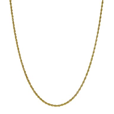 Pre-Owned 9ct Yellow Gold 18" P.O.W Twist Link Chain Necklace
