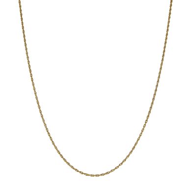 Pre-Owned 9ct Yellow Gold 21" P.O.W Twist Link Chain Necklace