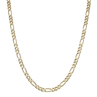 Pre-Owned 9ct Yellow Gold 20" Figaro Chain Necklace