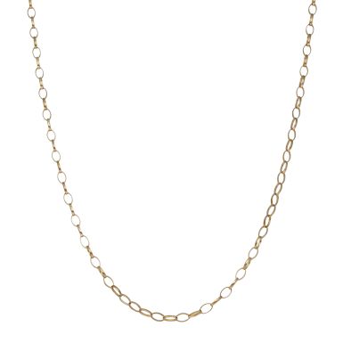 Pre-Owned 9ct Yellow Gold 24" Belcher Chain Necklace