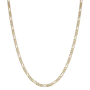 Pre-Owned 9ct Yellow Gold 18" Figaro Chain Necklace