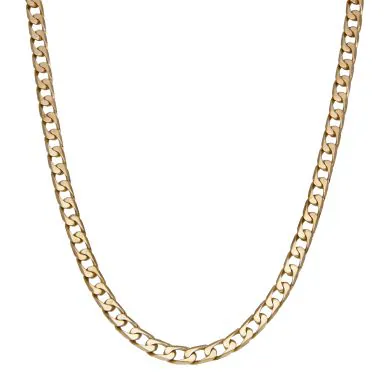 Pre-Owned 9ct Yellow Gold 20" Heavy Curb Chain Necklace