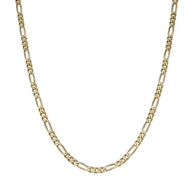 Pre-Owned 9ct Yellow Gold 24" Figaro Chain Necklace