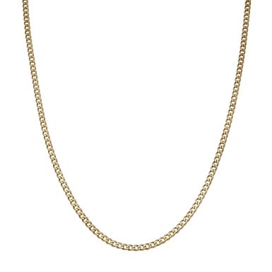 Pre-Owned 9ct Yellow Gold 20" Curb Chain Necklace