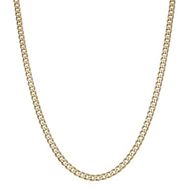 Pre-Owned 9ct Yellow Gold 20" Curb Chain Necklace
