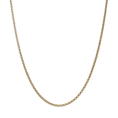Pre-Owned 9ct Yellow Gold 23" Belcher Chain Necklace