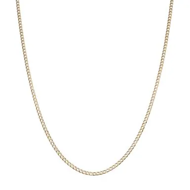 Pre-Owned 9ct Yellow Gold 18" Curb Chain Necklace