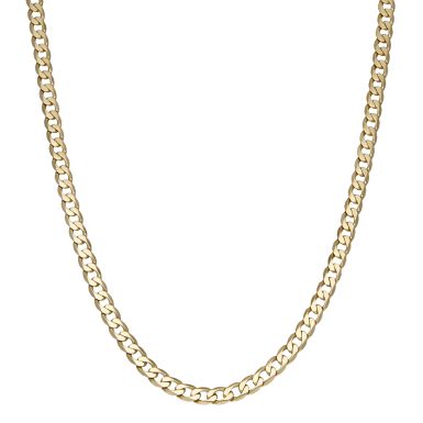 Pre-Owned 9ct Yellow Gold 28" Curb Chain Necklace