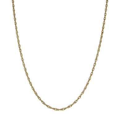 Pre-Owned 9ct Yellow Gold 23" P.O.W Twist Link Chain Necklace
