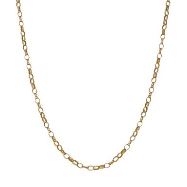 Pre-Owned 9ct Yellow Gold 34" Belcher Chain Necklace