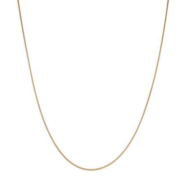 Pre-Owned 9ct Yellow Gold 22" Curb Chain Necklace