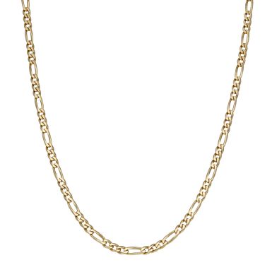 Pre-Owned 9ct Yellow Gold 18" Figaro Chain Necklace