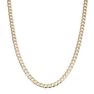Pre-Owned 9ct Yellow Gold 20" Curb Chain Necklace