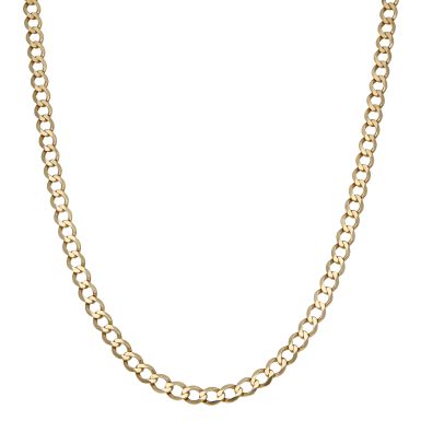 Pre-Owned 9ct Yellow Gold 20" Curb Chain Necklace