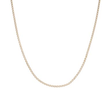 Pre-Owned 9ct Yellow Gold 16" Hollow Anchor Link Chain Necklace
