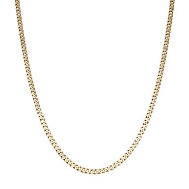 Pre-Owned 9ct Yellow Gold 21" Curb Chain Necklace