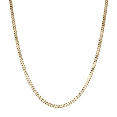 Pre-Owned 9ct Yellow Gold 21" Curb Chain Necklace