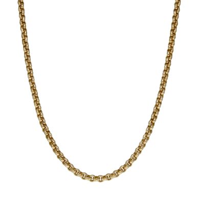 Pre-Owned 9ct Gold 18" Heavy Polished Belcher Chain Necklace