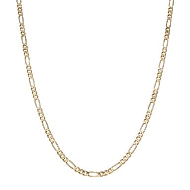 Pre-Owned 9ct Yellow Gold 18" Figaro Chain Necklace