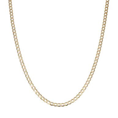 Pre-Owned 9ct Yellow Gold 20" Curb Chain Necklace