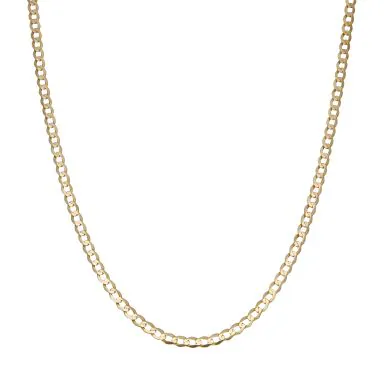 Pre-Owned 9ct Yellow Gold 20" Curb Chain Necklace