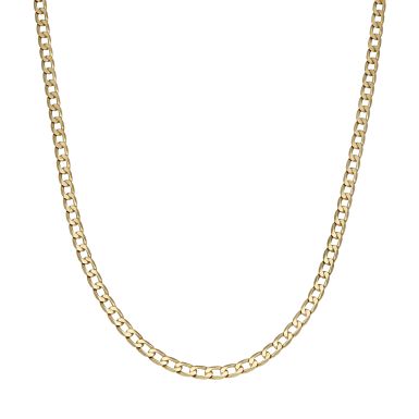 Pre-Owned 9ct Yellow Gold 18" Curb Chain Necklace