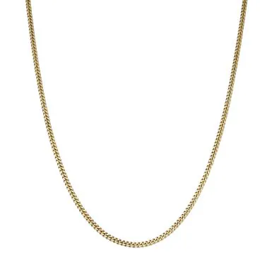 Pre-Owned 9ct Yellow Gold 24" Close Curb Chain Necklace