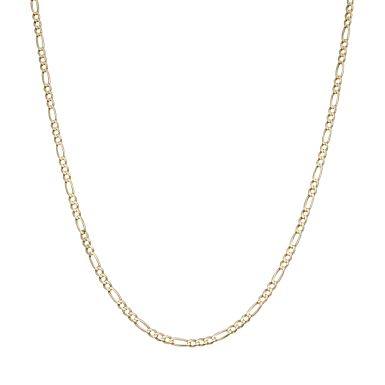 Pre-Owned 9ct Gold 21 Inch Slim Figaro Link Chain Necklace