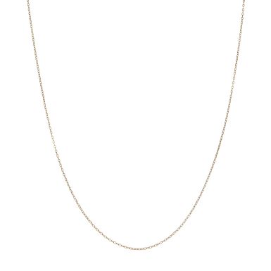 Pre-Owned 9ct Yellow Gold 20" Micro Belcher Chain Necklace