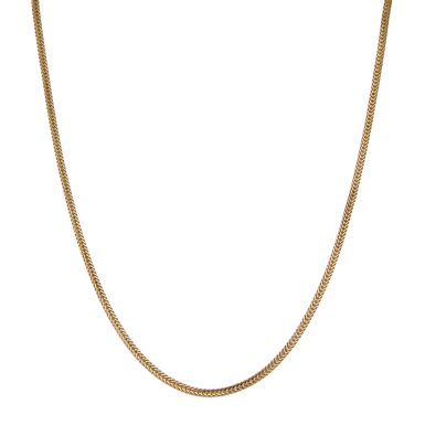 Pre-Owned 9ct Yellow Gold 18" Foxtail Link Chain Necklace