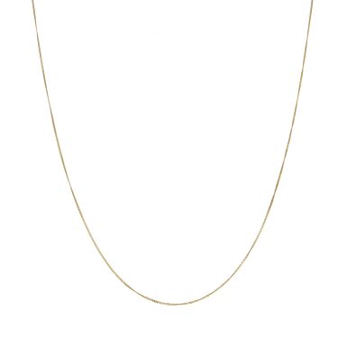 Pre-Owned 18ct Yellow Gold 18" Fine Curb Link Chain Necklace