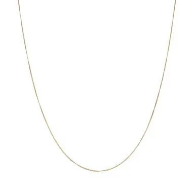 Pre-Owned 18ct Yellow Gold 18" Fine Curb Link Chain Necklace