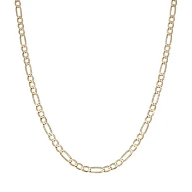 Pre-Owned 9ct Yellow Gold 18" Figaro Chain Necklace
