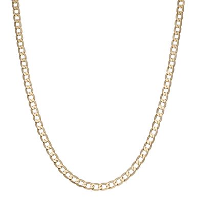 Pre-Owned 9ct Yellow Gold 20" Curb Chain Necklace