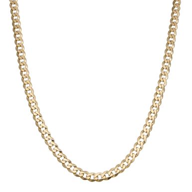 Pre-Owned 9ct Yellow Gold 20" Curb Chain Necklace
