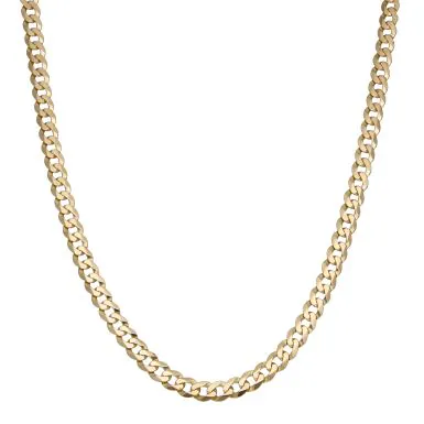 Pre-Owned 9ct Yellow Gold 20" Curb Chain Necklace