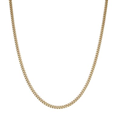 Pre-Owned 9ct Yellow Gold 20" Close Curb Chain Necklace